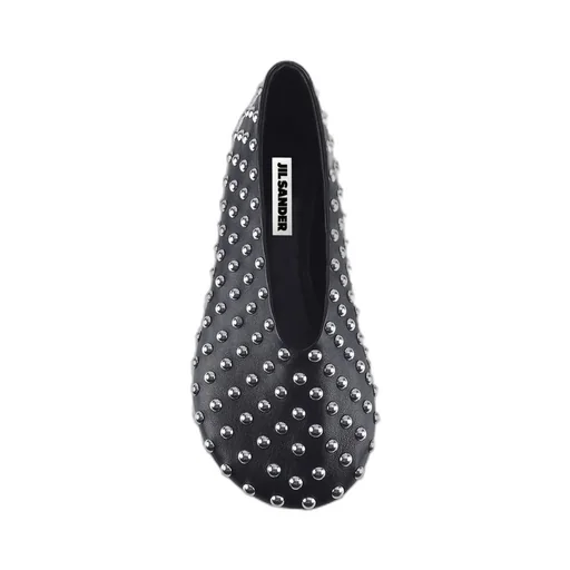 Jil Sander Studded Ballerinas