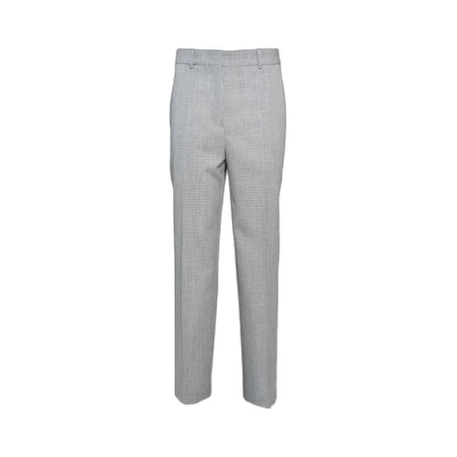Jil Sander Checked Tapered Leg Trousers