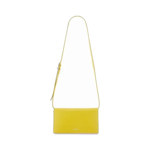 Jil Sander All-Day Logo Stamp Shoudler Bag