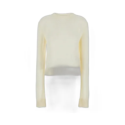 Jil Sander+ Logo Embroidered Cropped Jumper