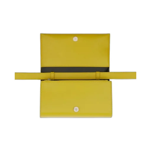 Jil Sander All-Day Logo Stamp Shoudler Bag