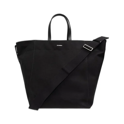 Jil Sander+ Logo Printed Large Utility Tote Bag