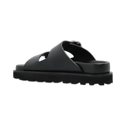 Jil Sander Buckle Detailed Flat Sandals