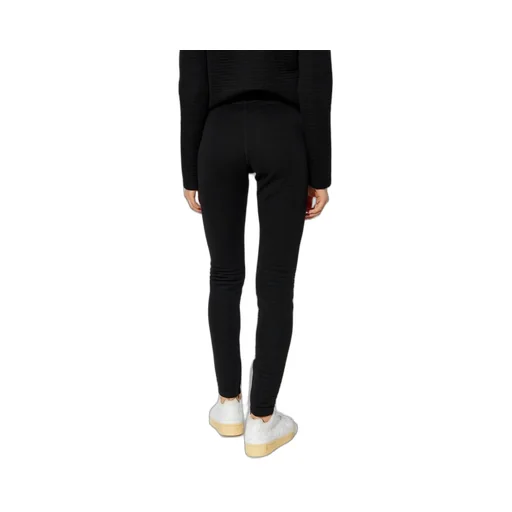 Jil Sander Logo-Patch Slim-Cut Ribbed Leggings