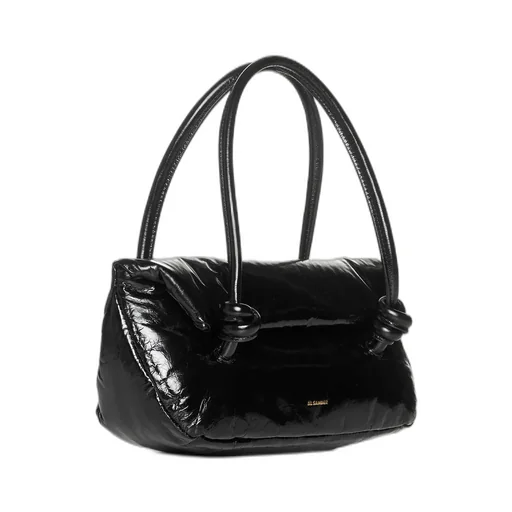 Jil Sander Logo Printed Shoulder Bag