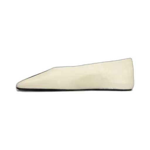 Jil Sander Square-Toe Ballerina Shoes