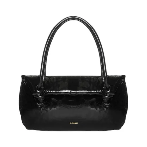 Jil Sander Logo Printed Shoulder Bag