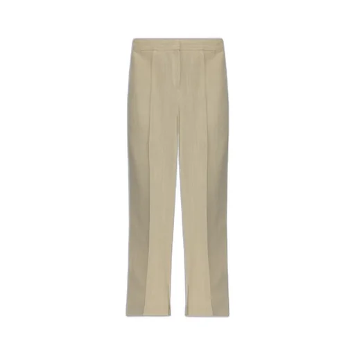 Jil Sander	Pleat-Detailed Straight-Leg Trousers