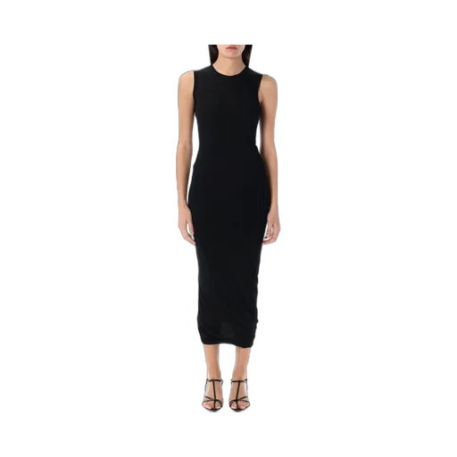 Jil Sander Crewneck Sleeveless Midi Dress