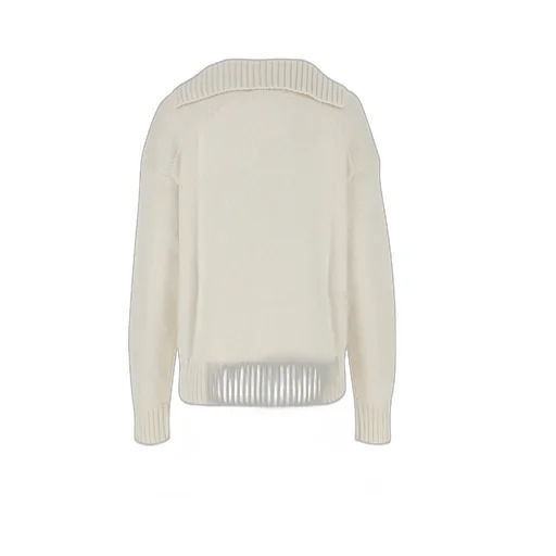 Jil Sander	Long Sleeved Split-Neck Jumper