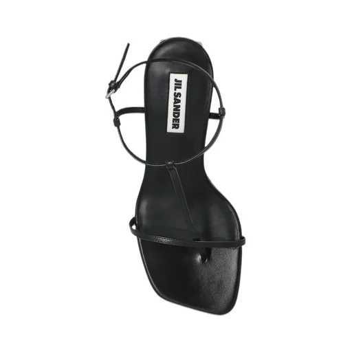 Jil Sander Thong Strap Heeled Sandals