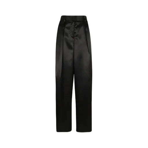Jil Sander Pleated Satin Trousers