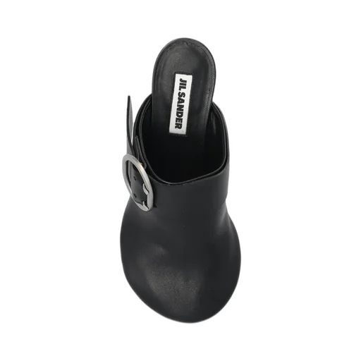 Jil Sander Buckled Heeled Mules