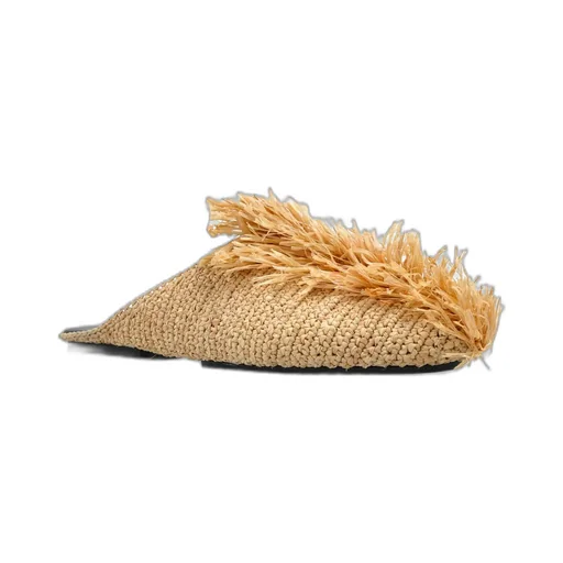 Jil Sander Fringed Slippers