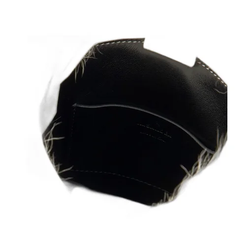 Jil Sander Tangle Shearling Small Crossbody Bag