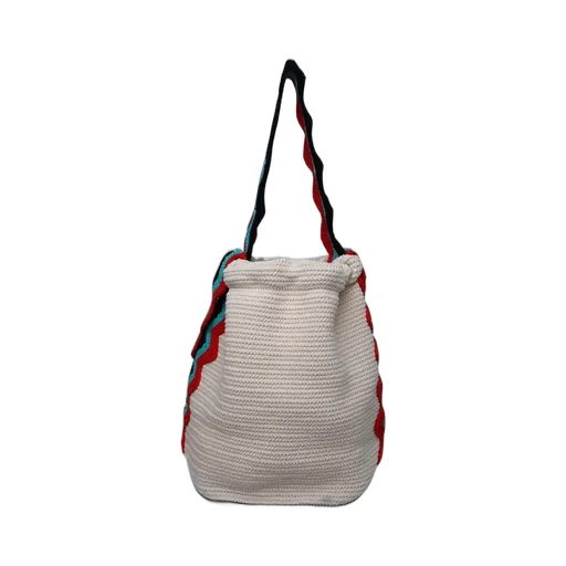 Jil Sander	Logo Patch Drawstring Shoulder Bag