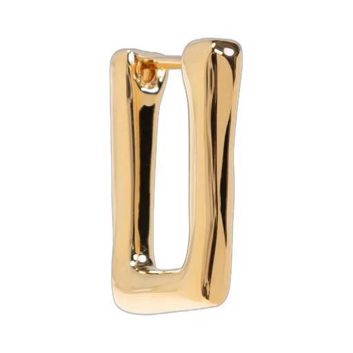 Jil Sander Rectangular Hoop Earrings
