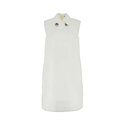 Jil Sander Sleeveless Mini Shirt Dress