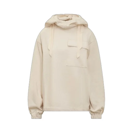 Jil Sander Flap-Pocket Drawstring Hoodie