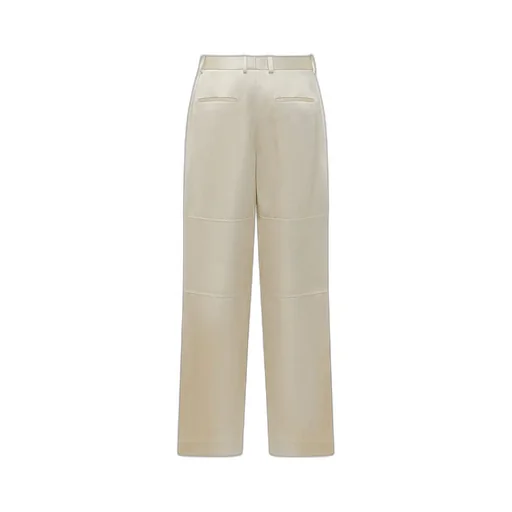 Jil Sander Side Slits Twill Trousers