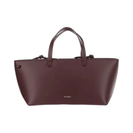 Jil Sander Classic Logo Detailed Tote Bag