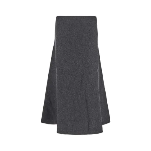 Jil Sander A-Line Knitted Midi Skirt