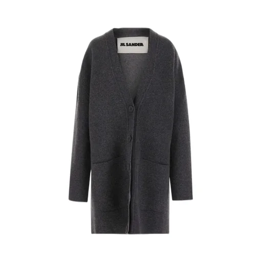 Jil Sander V-Neck Button-Up Cardigan