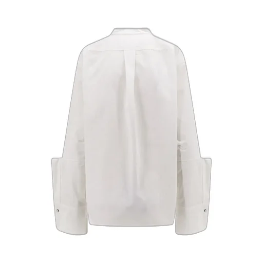 Jil Sander Band-Collar Long-Sleeved Shirt