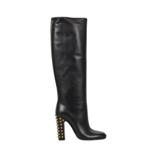 Gucci Jacqueline Studded Heeled Boots