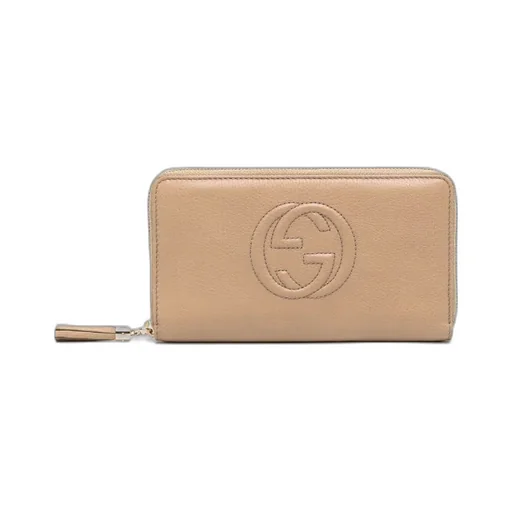 Gucci Interlocking G Zip Around Wallet