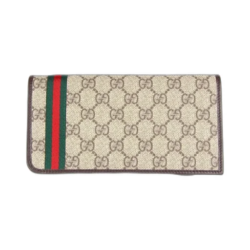 Gucci Gg Monogram Zip Around Wallet