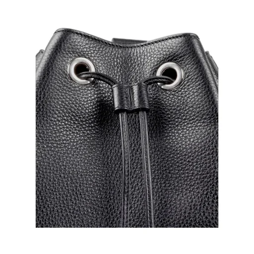 Gucci Logo Embossed Drawstring Backpack