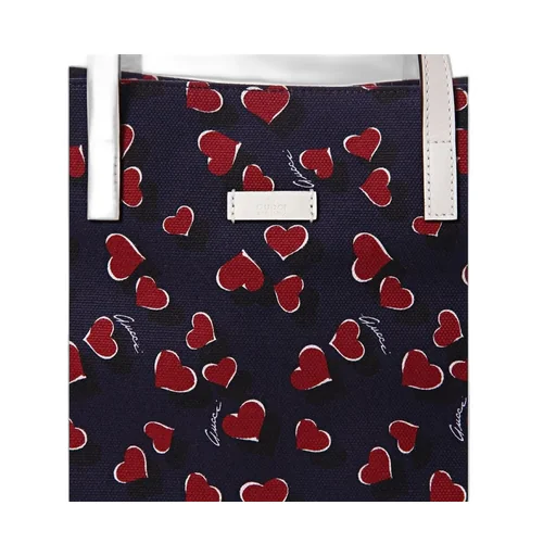Gucci Heartbeat Printed Top Handle Bag