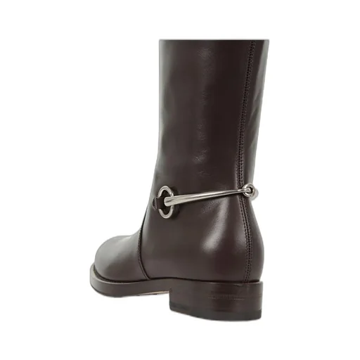 Gucci Round Toe Knee Length Boots