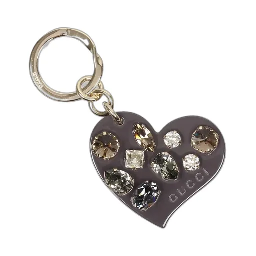 Gucci Heart Embellished Key Ring
