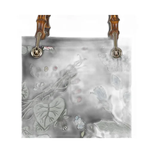 Gucci Flora Knight Print Bamboo Strapped Tote Bag
