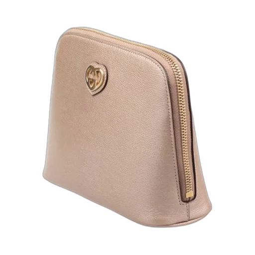 Gucci Gg Logo Embellished Cosmetic Case