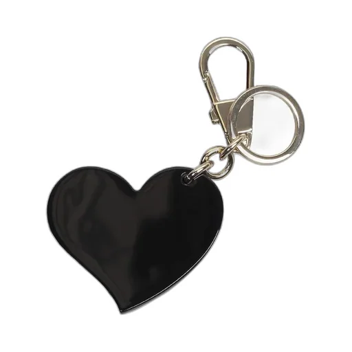 Gucci Embellished Heart Key Ring Charm