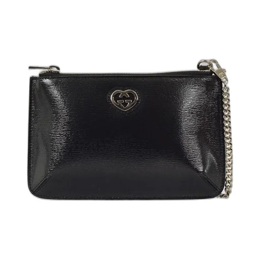Gucci Gg Heart Logo Zipped Cosmetic Case