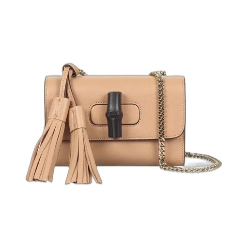 Gucci Tassel Detailed Miss Bamboo Shoulder Bag