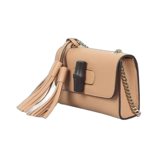 Gucci Tassel Detailed Miss Bamboo Shoulder Bag