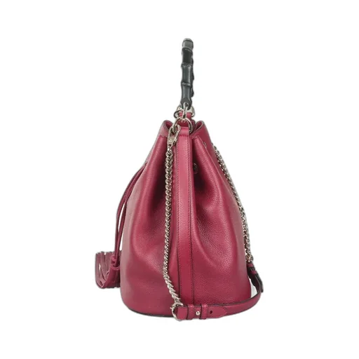 Gucci Tassel Detailed Miss Bamboo Bucket Bag