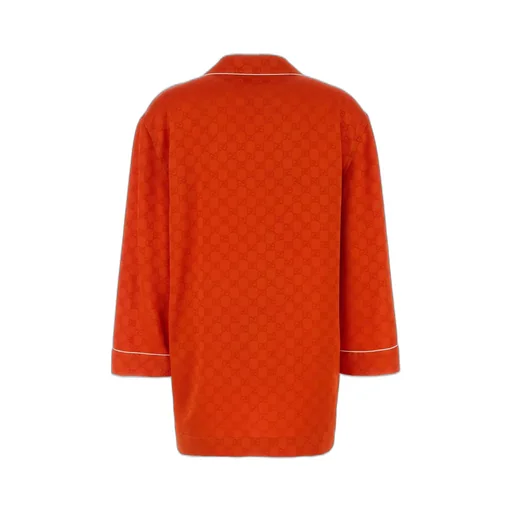 Gucci Gg Satin Shirt