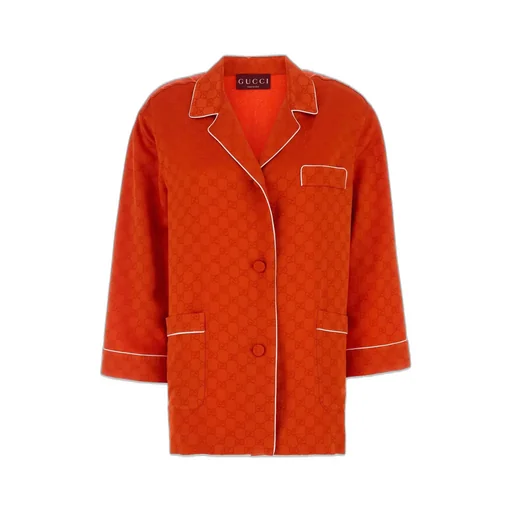 Gucci Gg Satin Shirt