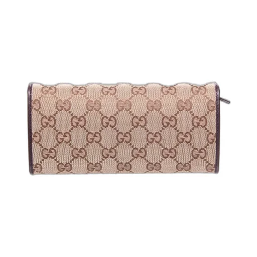 Gucci Gg Supreme Press Stud Fastened Wallet