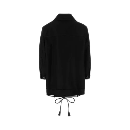 Gucci Drawstring Short Car Coat