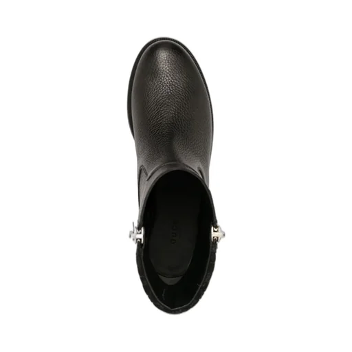 Gucci Side Zipped Ankle Boots