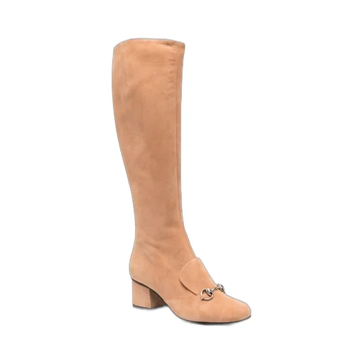 Gucci Horsebit Detail Knee Length Boots