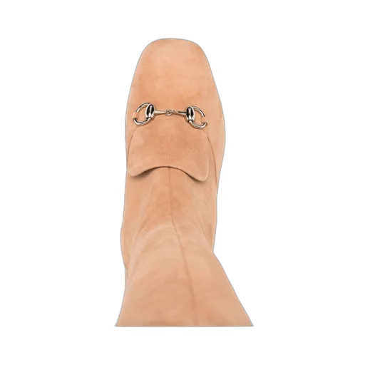 Gucci Horsebit Detail Knee Length Boots