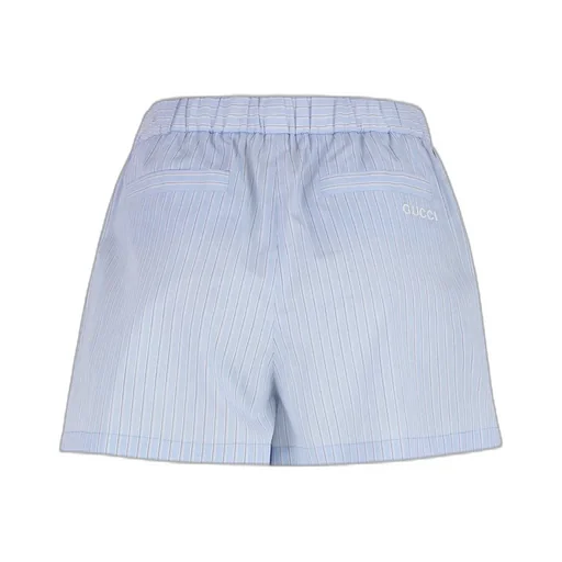 Gucci Striped Drawstring Shorts
